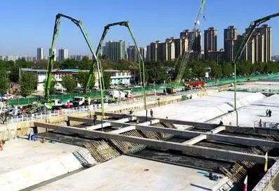石家莊復(fù)興大街隧道建設(shè)使用超低手拉葫蘆